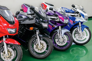 SUZUKIバイク実習車両