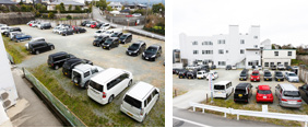学生駐車場