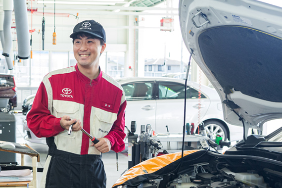 2018年度 一級自動車工学科卒業 谷口 昂士郎さん 熊本トヨタ自動車株式会社 玉名高等学校出身(熊本県)