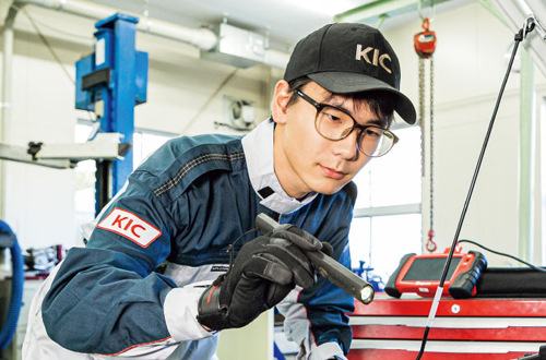 一級自動車工学科 豊森 康平さん 鹿児島情報高等学校出身(鹿児島県)