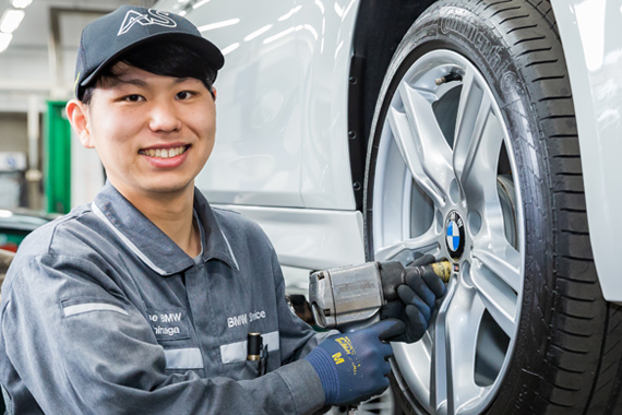 2018年度 二級自動車工学科卒業 吉永 知弘さん ヤナセバイエルンモーターズ株式会社 小川工業高等学校出身(熊本県)