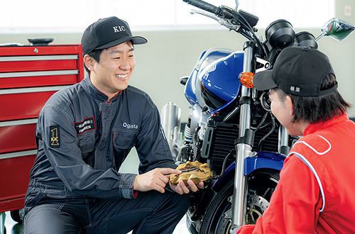 二級自動車工学科　教師より ひとこと